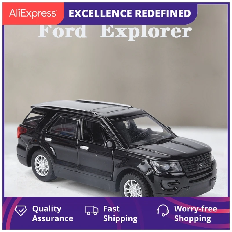 Новинка 1:36 модель автомобиля Ford Explorer из сплава со звуком и светильник Литые и игрушечные автомобили детские игрушки для детей коллекционны...
Новинка 1:36 модель автомобиля Ford Explorer из сплава со звуком и светильник Литые и игрушечные автомобили детские игрушки для детей коллекционны...