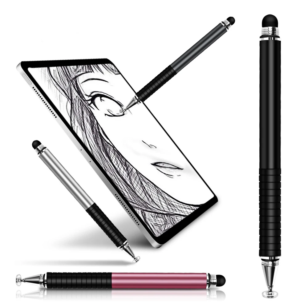New universal 2 in 1 stylus drawing tablet capacitive screen Caneta stylus, smart phone universal pencil accessories
New universal 2 in 1 stylus drawing tablet capacitive screen Caneta stylus, smart phone universal pencil accessories