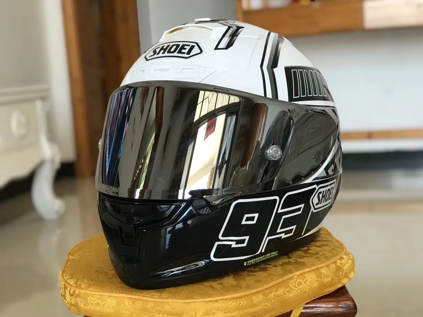 SHOEI X14 Helmet X-Fourteen Marquez White Ants Helmet Full Face Racing Motorcycle Professional Helmet Casco De Motocicleta
SHOEI X14 Helmet X-Fourteen Marquez White Ants Helmet Full Face Racing Motorcycle Professional Helmet Casco De Motocicleta