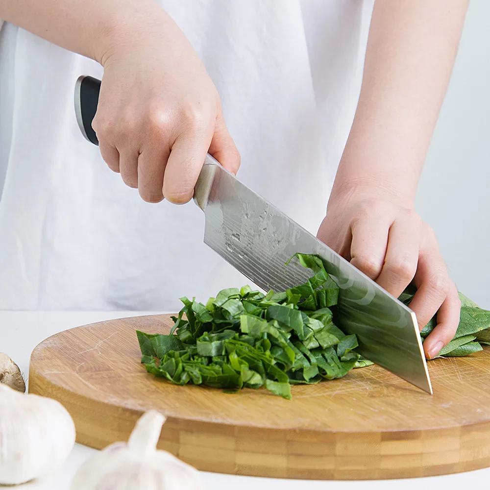 8 Inch Pro Japanese Chef's Nakiri Knife Stainless Steel Chef Knife Kitchen Knife Santoku Meat Cleaver Beef knife Gift With Cover
8 Inch Pro Japanese Chef's Nakiri Knife Stainless Steel Chef Knife Kitchen Knife Santoku Meat Cleaver Beef knife Gift With Cover