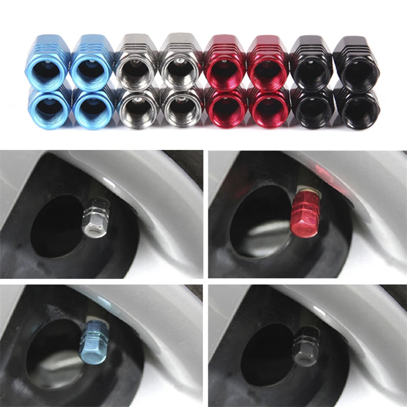 4PCS/Set Aluminum Alloy Car Tire Valve Stem Cover Caps Air Dust Caps Tire Valve Truck Bike Wheel Rim Valve Stem Cap
4PCS/Set Aluminum Alloy Car Tire Valve Stem Cover Caps Air Dust Caps Tire Valve Truck Bike Wheel Rim Valve Stem Cap