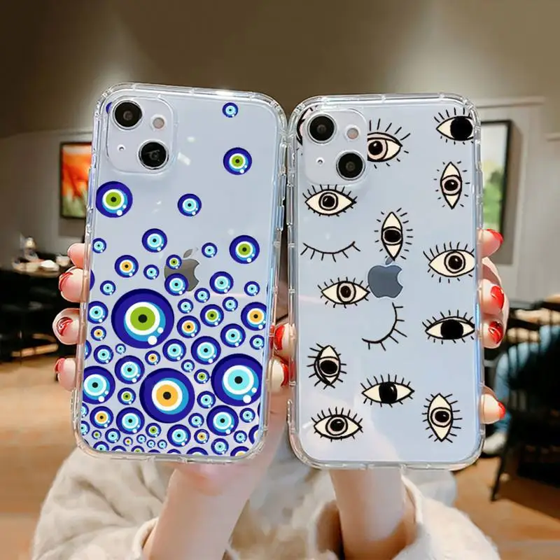 lucky Blue Evil Eye Phone Case Transparent soft For iphone 12 11 13 7 8 6 s plus x xs xr pro max mini
lucky Blue Evil Eye Phone Case Transparent soft For iphone 12 11 13 7 8 6 s plus x xs xr pro max mini