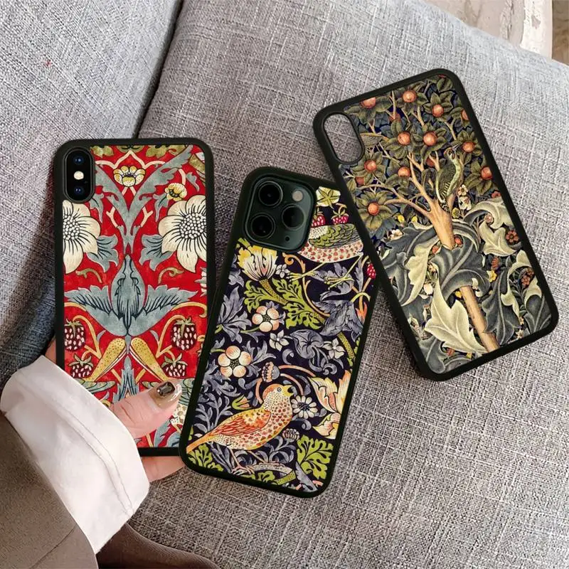 William Morris Design Phone Case For Samsung S9 S10 S20 Plus S21 S30 Ultra S7 S8 S10e Note 9 20 High Quality PC Cover
William Morris Design Phone Case For Samsung S9 S10 S20 Plus S21 S30 Ultra S7 S8 S10e Note 9 20 High Quality PC Cover