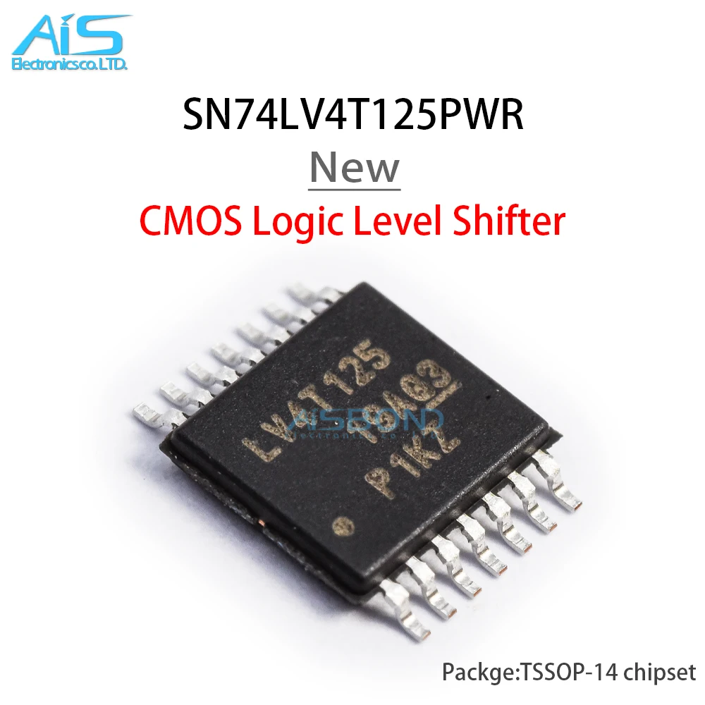 5 шт./лот новый оригинальный SN74LV4T125PWR маркировочный знак LV4T125 TSSOP14 CMOS чип драйвера переключателя сигнала логического уровня
5 шт./лот новый оригинальный SN74LV4T125PWR маркировочный знак LV4T125 TSSOP14 CMOS чип драйвера переключателя сигнала логического уровня
