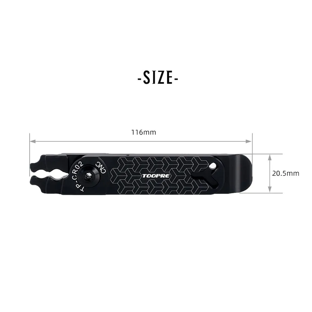 5-In-1 Bicycle Master Link Plier Valve Tool Tire Lever Link Installation Wrench Two-way Bayonet Design Placement Slot Bike Tools
5-In-1 Bicycle Master Link Plier Valve Tool Tire Lever Link Installation Wrench Two-way Bayonet Design Placement Slot Bike Tools