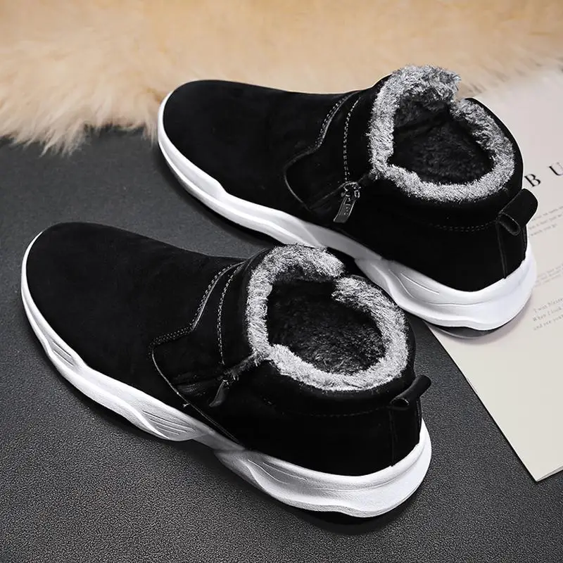 Plus Velvet Winter Boots for Men Casual Fashion High Gang Suede Cowhide Black Men's Leather Boots White Keep Warm Army Military
Plus Velvet Winter Boots for Men Casual Fashion High Gang Suede Cowhide Black Men's Leather Boots White Keep Warm Army Military