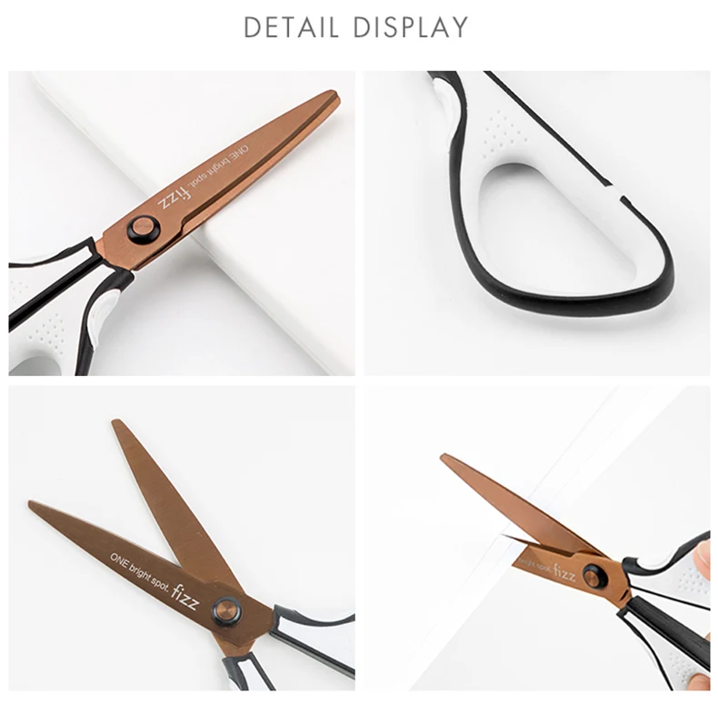 Youpin Fizz Stationery Scissors Schere Anti-sticking Utility Paper Cutter Office Student Business Supplies
Youpin Fizz Stationery Scissors Schere Anti-sticking Utility Paper Cutter Office Student Business Supplies