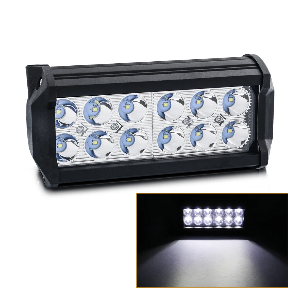 7'' Led Light Bar/Work Light 72W 120W 144W Led Work Light Bar Offroad Combo Led Bar for Tractor Truck 4x4 SUV 4WD ATV 12V 24V
7'' Led Light Bar/Work Light 72W 120W 144W Led Work Light Bar Offroad Combo Led Bar for Tractor Truck 4x4 SUV 4WD ATV 12V 24V