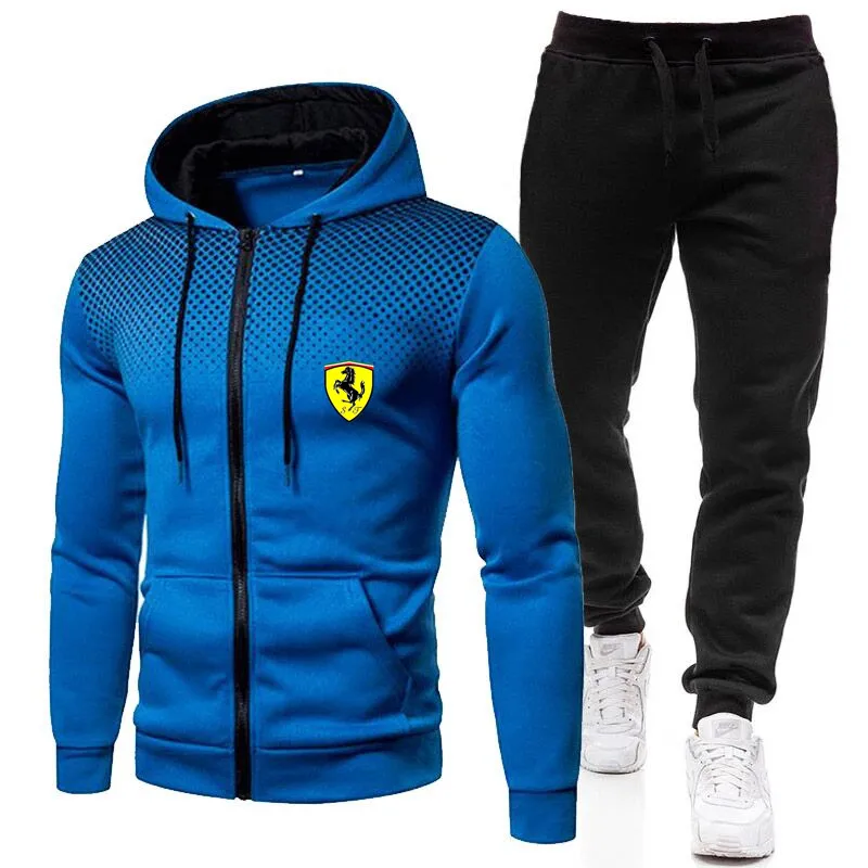Men's Trend Long sleeve Hooded Set Spring and Autumn The New Solid color zipper Unisex Fashion Slim Sports Casual Suit
Men's Trend Long sleeve Hooded Set Spring and Autumn The New Solid color zipper Unisex Fashion Slim Sports Casual Suit