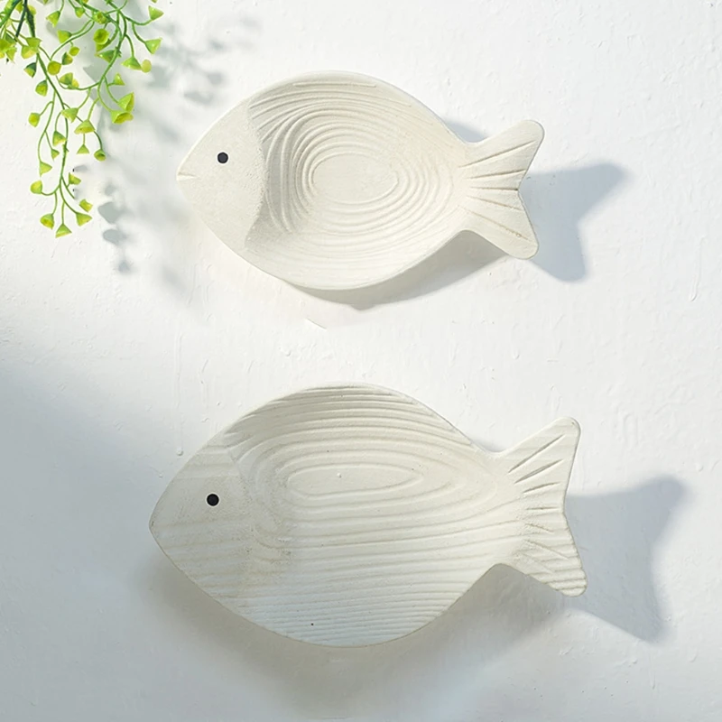 2 Pieces Wood Fish Decor Ornament Hanging Wooden Fish Decoration Hand Carved Woo H3CC
2 Pieces Wood Fish Decor Ornament Hanging Wooden Fish Decoration Hand Carved Woo H3CC