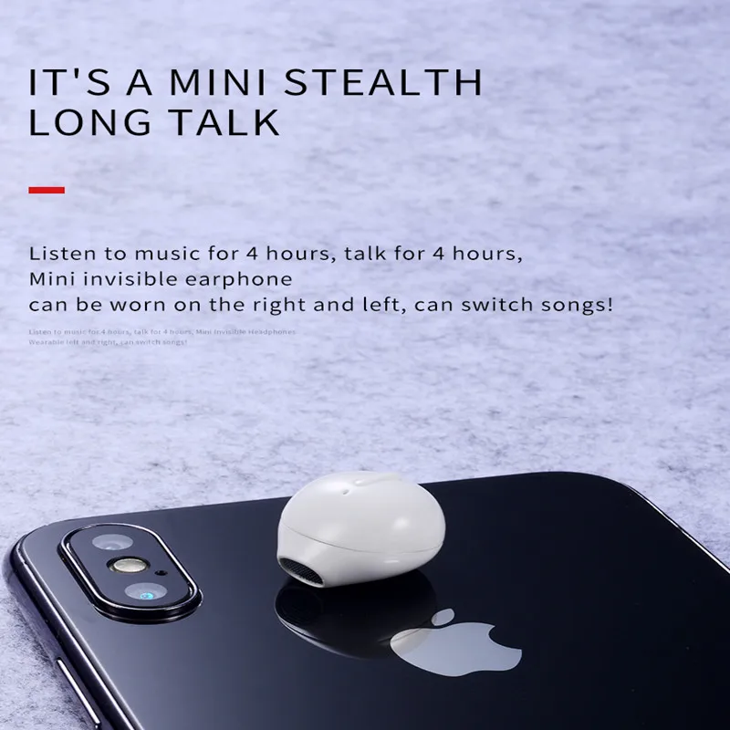 Smart phone universal Mini Invisible Wireless Earphone Noise Cancelling Bluetooth Headphone Stereo Headset With microphone 
Smart phone universal Mini Invisible Wireless Earphone Noise Cancelling Bluetooth Headphone Stereo Headset With microphone