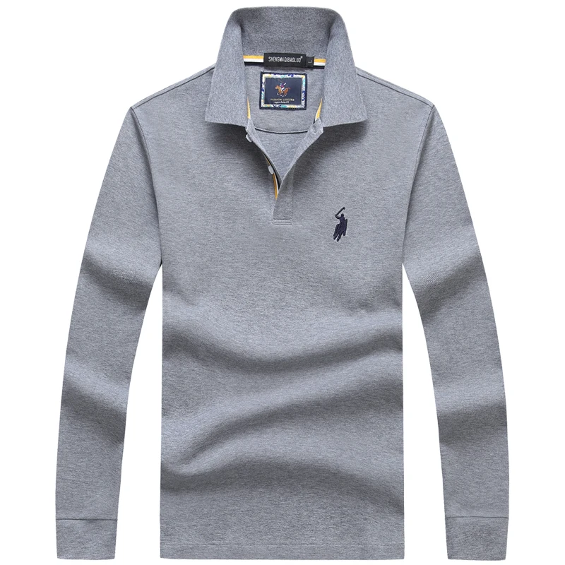 New Double-sided Cotton Beaded Autumn and Winter Business PLOL Shirt Fashion Men's Long Sleeves Lapel T-shirt Polo Homme
New Double-sided Cotton Beaded Autumn and Winter Business PLOL Shirt Fashion Men's Long Sleeves Lapel T-shirt Polo Homme