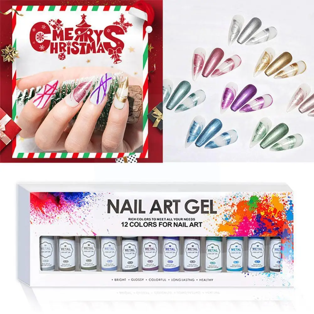 8ml Gel Nail Polish Pull Line Glue Metal Wire Drawing Lacquer Quick-drying DIY Color Glue Nail Glue Mercerized Spider Glue W6V5
8ml Gel Nail Polish Pull Line Glue Metal Wire Drawing Lacquer Quick-drying DIY Color Glue Nail Glue Mercerized Spider Glue W6V5