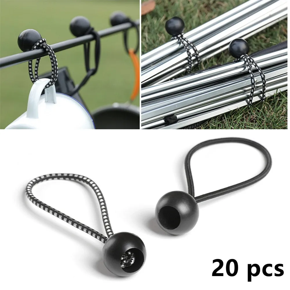 20pcs Bungee Cord Ball Tarp Canvas Tarpaulin Flagpole Ties Cord Ends Elastic Rope Lace Fixed Boat Pole Camping Tent Accessories
20pcs Bungee Cord Ball Tarp Canvas Tarpaulin Flagpole Ties Cord Ends Elastic Rope Lace Fixed Boat Pole Camping Tent Accessories