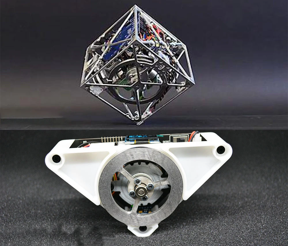 Инерционное колесо с открытым исходным кодом, самобалансирующийся треугольный призматический кубл, переворачивающийся блок, одноточечная электронная технология PID
Инерционное колесо с открытым исходным кодом, самобалансирующийся треугольный призматический кубл, переворачивающийся блок, одноточечная электронная технология PID