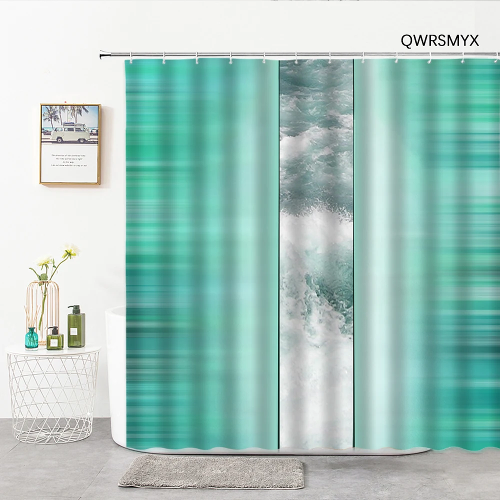 Green Geometry Shower Curtains Hooks Modern Simplicity Creativity Pattern Bathroom Decor Background Hanging Cloth Bath Curtain
Green Geometry Shower Curtains Hooks Modern Simplicity Creativity Pattern Bathroom Decor Background Hanging Cloth Bath Curtain