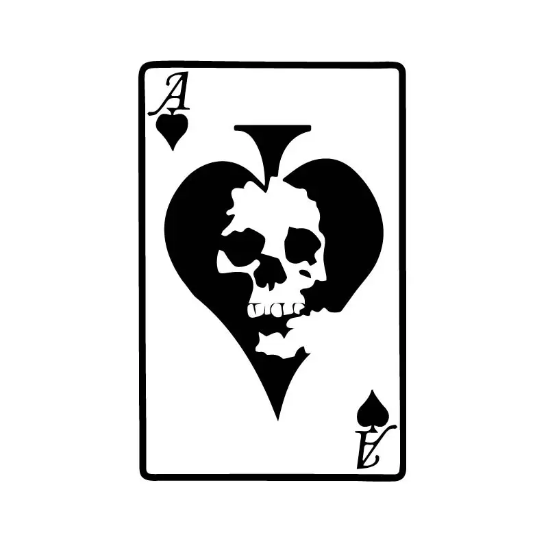 Creative Fashion Bone Poker Car Decal Styling Sticker Motorcycle Sticker Pvc Motorcycle Car Decal Sticker, Black/white,15cm*10cm
Creative Fashion Bone Poker Car Decal Styling Sticker Motorcycle Sticker Pvc Motorcycle Car Decal Sticker, Black/white,15cm*10cm