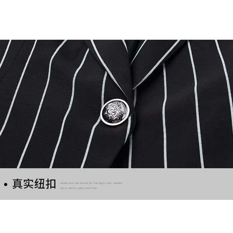 Large Size 5XL Women's Suits Spring And Summer 2021 New Products Striped Business Wear Fat Sister
Large Size 5XL Women's Suits Spring And Summer 2021 New Products Striped Business Wear Fat Sister