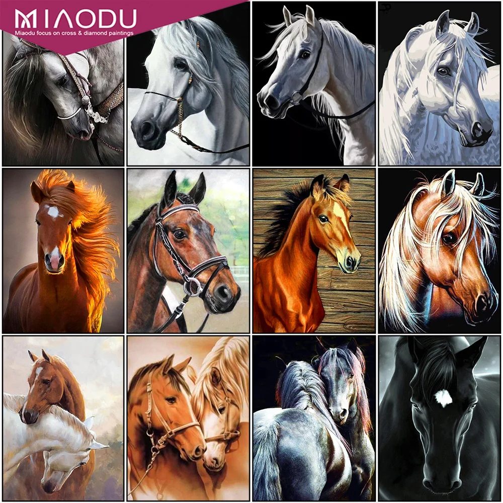 Miaodu Round Drill 5D DIY Diamond Painting Animal Horse 3D Diamond Embroidery Cross Stitch Home Decor Gift
Miaodu Round Drill 5D DIY Diamond Painting Animal Horse 3D Diamond Embroidery Cross Stitch Home Decor Gift