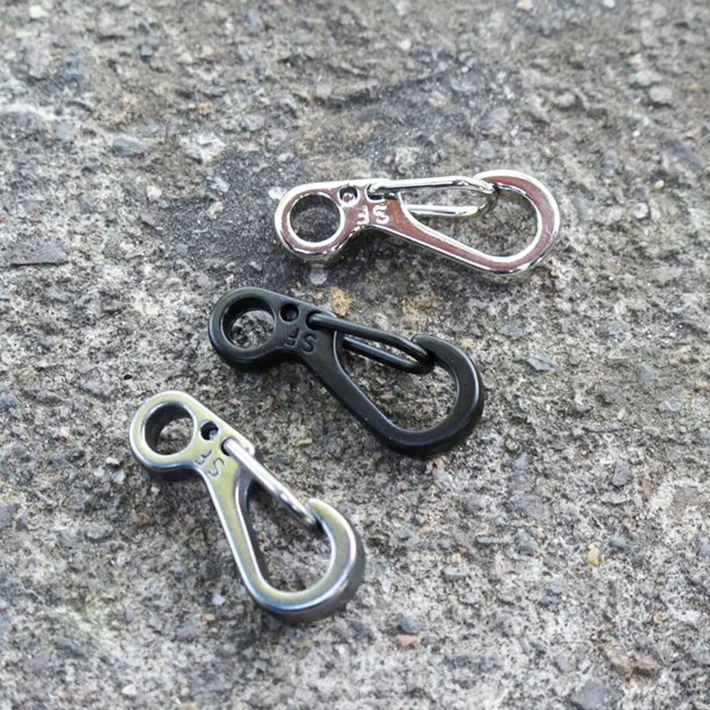 25mm Mini SF Spring Backpack Clasps Climbing Carabiners Buckle Snap Hook Keychainl Survival Equipment 10Pcs/Pack 3Colors Cl D1H9
25mm Mini SF Spring Backpack Clasps Climbing Carabiners Buckle Snap Hook Keychainl Survival Equipment 10Pcs/Pack 3Colors Cl D1H9