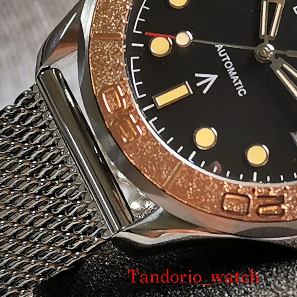 NH35 MIYOTA 8215 Bliger 41mm Blue Dial Sapphire Glass Rotating Bezel Luminous Date Autpmatic Men's Watch
