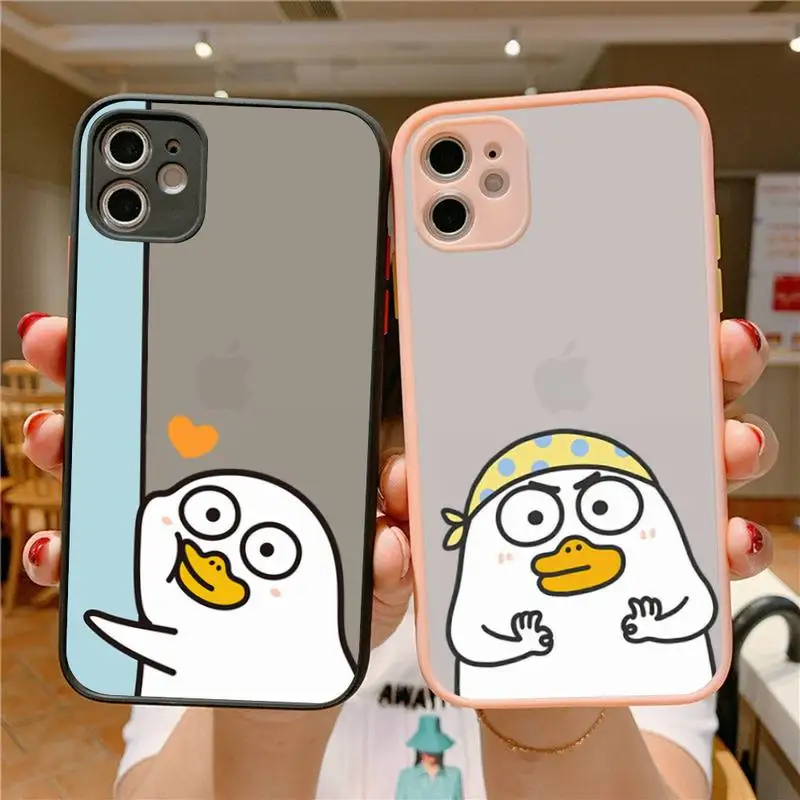 Trendy Little Duck Liu Phone Case For iphone 12 11 13 Pro Max X XS Max XR 7 8 6 Plus 12mini Translucent Matte Shockproof Case
Trendy Little Duck Liu Phone Case For iphone 12 11 13 Pro Max X XS Max XR 7 8 6 Plus 12mini Translucent Matte Shockproof Case