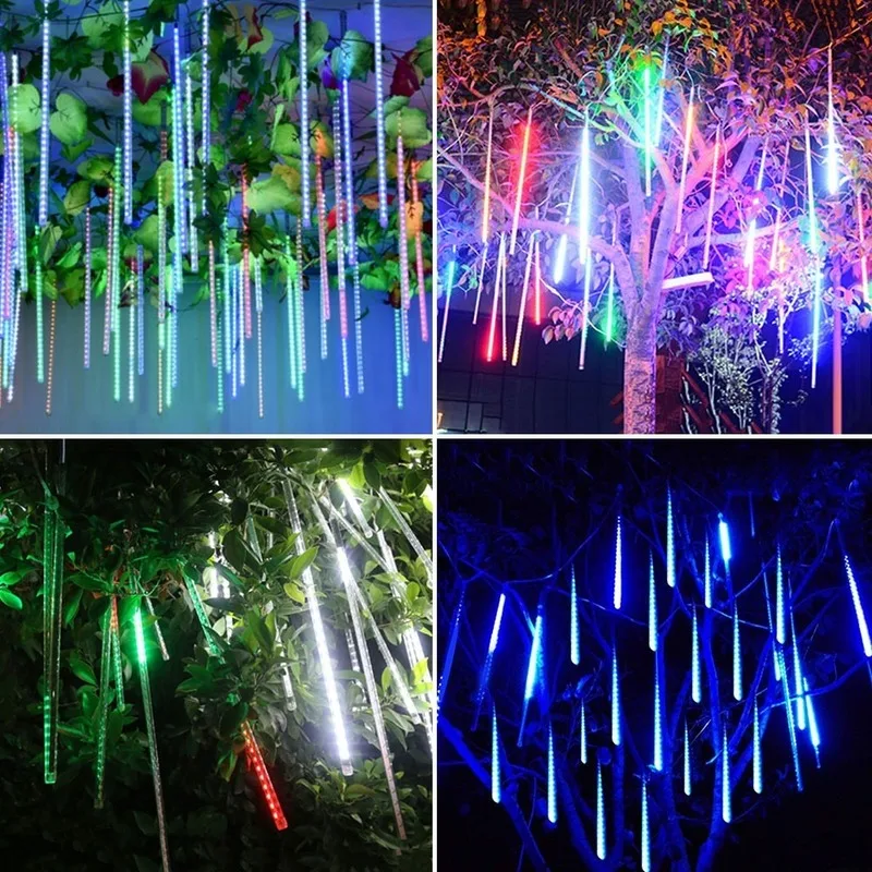 30/50CM LED Meteor Shower Rain Lights Waterproof Falling Raindrop Fairy String Light for Christmas Holiday Party Patio Decor
30/50CM LED Meteor Shower Rain Lights Waterproof Falling Raindrop Fairy String Light for Christmas Holiday Party Patio Decor