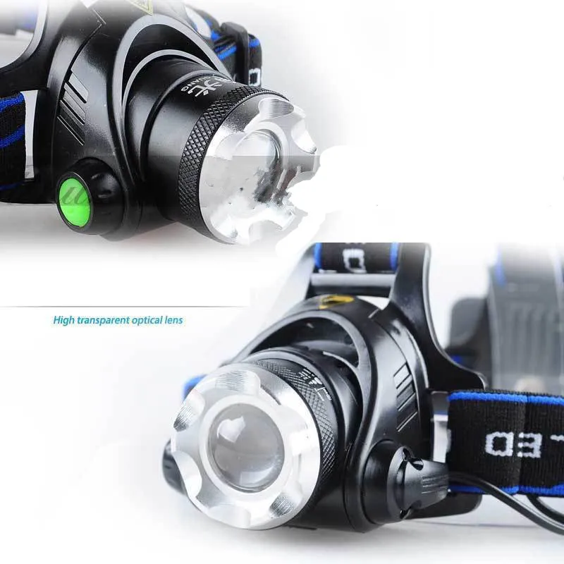 2000 Lm XM-L XML T6 LED Headlamp Headlight Flashlight Head Light Lamp for Fishing / Hunting
2000 Lm XM-L XML T6 LED Headlamp Headlight Flashlight Head Light Lamp for Fishing / Hunting