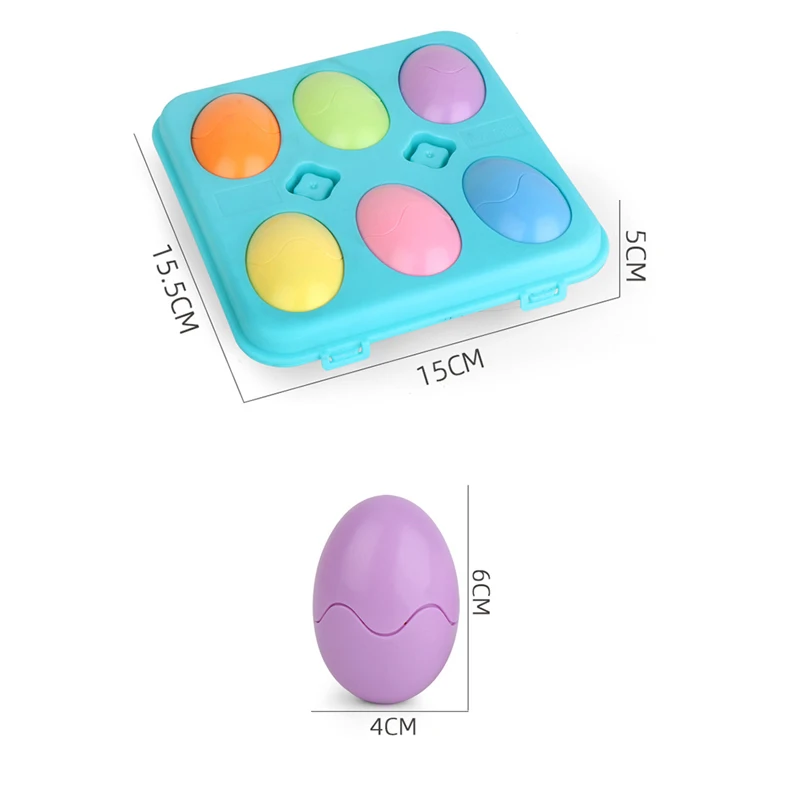 Montessori Educational Toys Smart Eggs 3D Puzzle For Children Jigsaw Mixed Shape Tool Color Recognize Shape Match Game Math Toys
Montessori Educational Toys Smart Eggs 3D Puzzle For Children Jigsaw Mixed Shape Tool Color Recognize Shape Match Game Math Toys