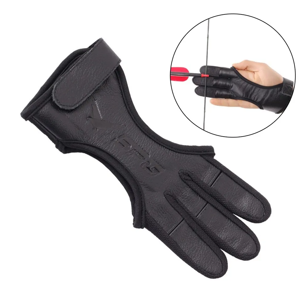3 Fingers High Elastic Hand Guard Protective Archery Bow Shooting Glove For Recurve Compound Bow Hunting Fit LH / RH Accessory
3 Fingers High Elastic Hand Guard Protective Archery Bow Shooting Glove For Recurve Compound Bow Hunting Fit LH / RH Accessory