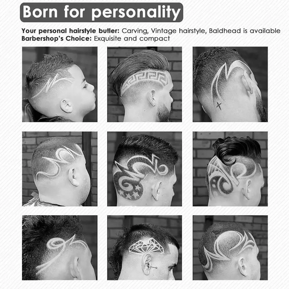 Hair Trimmer Barber Haircut Rechargeable Hair Clipper Cordless Men Hair Cutting Machine Beard Trimmer 0mm Razor Men Shaver
Hair Trimmer Barber Haircut Rechargeable Hair Clipper Cordless Men Hair Cutting Machine Beard Trimmer 0mm Razor Men Shaver