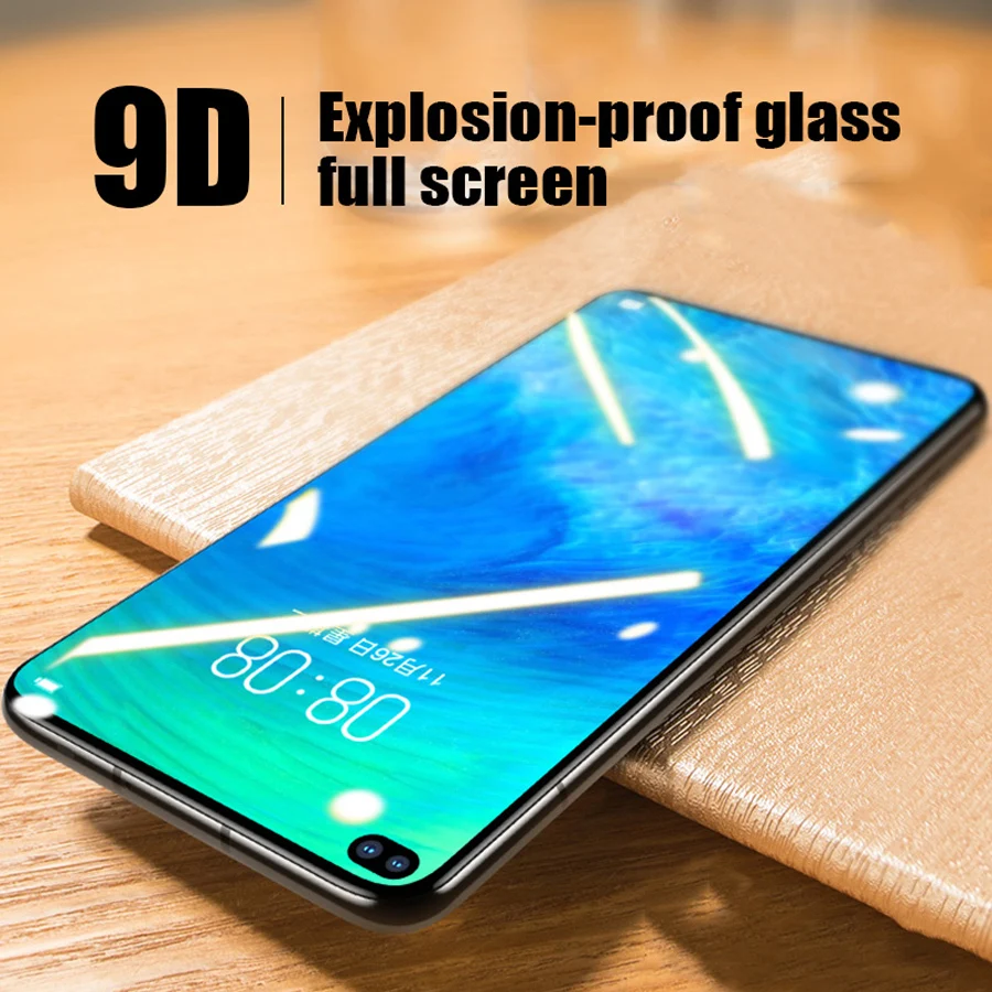 Защитное стекло с полным покрытием для Huawei P40/P30/P20 lite Pro/E 3 шт. | Мобильные телефоны