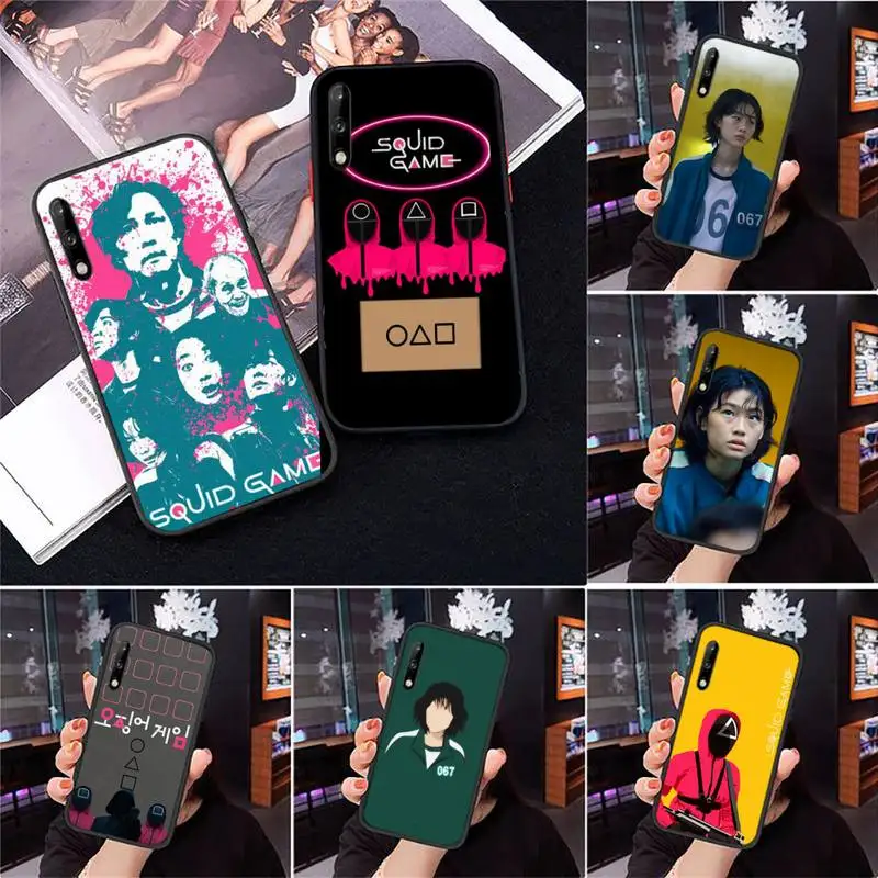 Funny Squid Game Phone Case for Huawei mate 9 10 20 20X 30 40 pro lite Fundas cover 
Funny Squid Game Phone Case for Huawei mate 9 10 20 20X 30 40 pro lite Fundas cover
