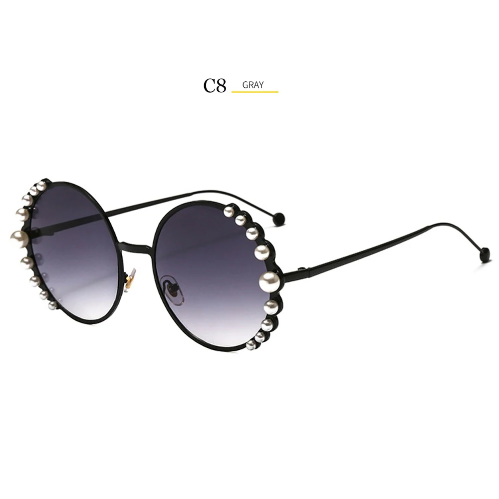 New vintage punk style steam sunglasses women Round frame pearls Wild trend designer sun glasses men metal glasses high quality
New vintage punk style steam sunglasses women Round frame pearls Wild trend designer sun glasses men metal glasses high quality