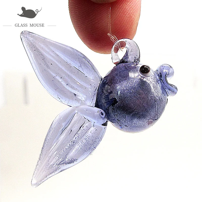 Floating blue glass fish Figurine bubble ball Aquarium Home Decor charm accessories Silver foil Art Sea Animals Collectible Gift
Floating blue glass fish Figurine bubble ball Aquarium Home Decor charm accessories Silver foil Art Sea Animals Collectible Gift