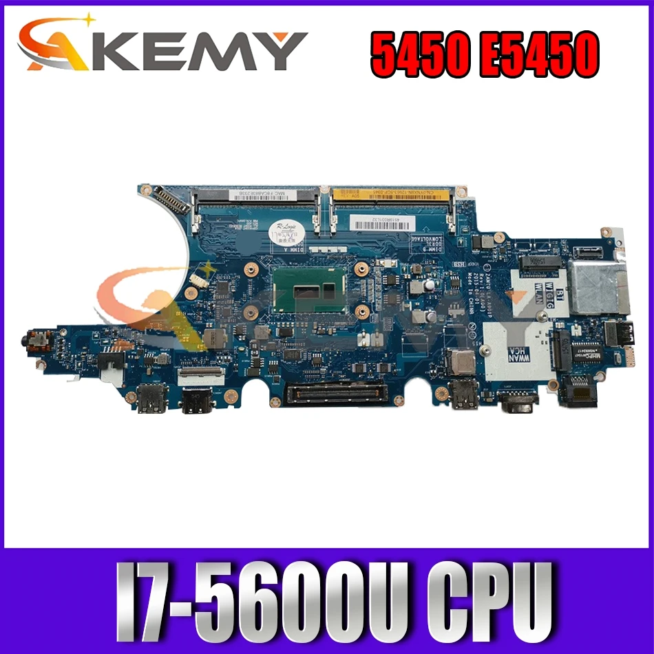 Материнская плата ZAM70 LA-A901P для ноутбука Dell Latitude 5450 E5450, с процессором I7-5600U CN-0X4WN9 0X4WN9, 100% полностью протестирована
Материнская плата ZAM70 LA-A901P для ноутбука Dell Latitude 5450 E5450, с процессором I7-5600U CN-0X4WN9 0X4WN9, 100% полностью протестирована