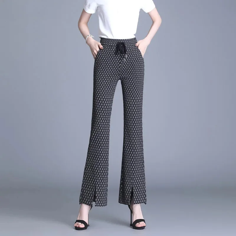 High Waist Pants Autumn Elegant Trousers Women Grey Plaid Button Front Ladies Pencil Skinny Pants Casual Streetwear
High Waist Pants Autumn Elegant Trousers Women Grey Plaid Button Front Ladies Pencil Skinny Pants Casual Streetwear