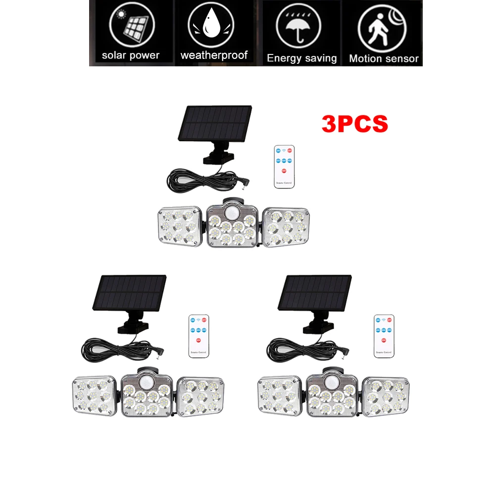 138 led seperable remote Solar Light Motion Sensor Outdoor Recharged Waterproof Solar Garden Lamp Path Street Outdoor Wall Spotl
138 led seperable remote Solar Light Motion Sensor Outdoor Recharged Waterproof Solar Garden Lamp Path Street Outdoor Wall Spotl