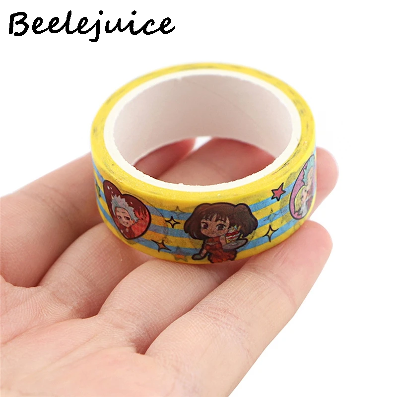 Seven Deadly Sins Cool Cartoon Washi Tape Paper DIY Decorative Adhesive Tape Stationery Daily Gifts Masking Tapes Supplies Gifts
Seven Deadly Sins Cool Cartoon Washi Tape Paper DIY Decorative Adhesive Tape Stationery Daily Gifts Masking Tapes Supplies Gifts