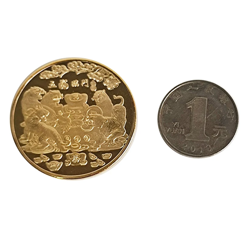 2022 Year of Tiger Commemorative Coin Collection Chinese Zodiac Tiger Decoration Crafts
2022 Year of Tiger Commemorative Coin Collection Chinese Zodiac Tiger Decoration Crafts