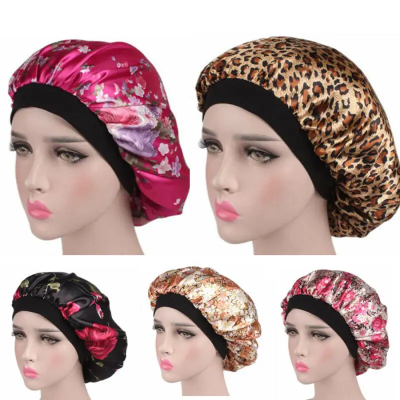 Women Sleep Cap Soft Silk Satin Night Sleep Cap Hair Bonnet Hat Silk Comfortable Head Cover Wide Elastic Band Hair Loss Cap
Women Sleep Cap Soft Silk Satin Night Sleep Cap Hair Bonnet Hat Silk Comfortable Head Cover Wide Elastic Band Hair Loss Cap