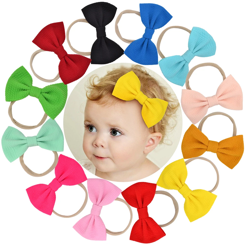 20pcs/lot Solid Elastic Headband For Baby Girls Handmade Boutique Hair Rope Turban Bow Hair Band Headwear Hair Accessories 140
20pcs/lot Solid Elastic Headband For Baby Girls Handmade Boutique Hair Rope Turban Bow Hair Band Headwear Hair Accessories 140