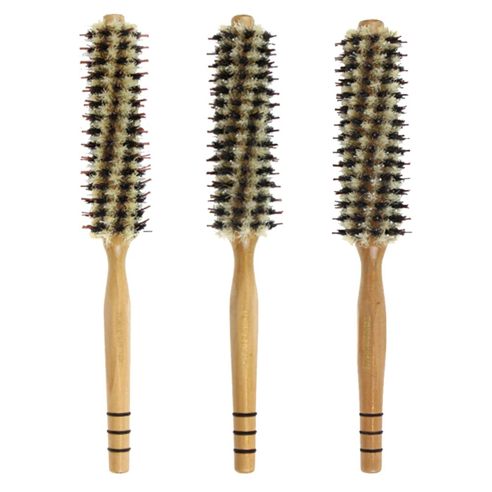 Wooden Handle Nylon Bristle Rolling Brush Round Barrel Styling Hair Brush Curling DIY Hairdressing Styling Tool
Wooden Handle Nylon Bristle Rolling Brush Round Barrel Styling Hair Brush Curling DIY Hairdressing Styling Tool