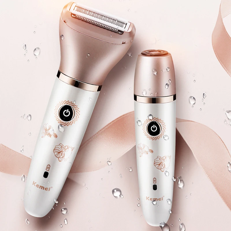 kemei lady Shaver KM-1632 electric body hair remover 2 in 1 hair trimmer body shaver washable rechargeable
kemei lady Shaver KM-1632 electric body hair remover 2 in 1 hair trimmer body shaver washable rechargeable