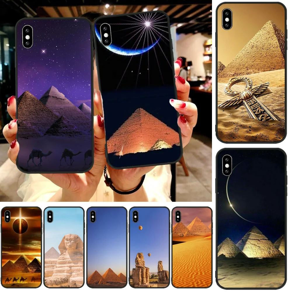 BaweiTE Египетские пирамиды Роскошный Уникальный Дизайн чехол для телефона iphone6 6s plus