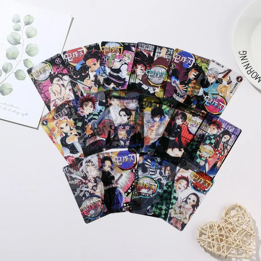 16pcs/set Demon Slayer transparent Card For fans collection Gift Demon Slayer supplies
16pcs/set Demon Slayer transparent Card For fans collection Gift Demon Slayer supplies