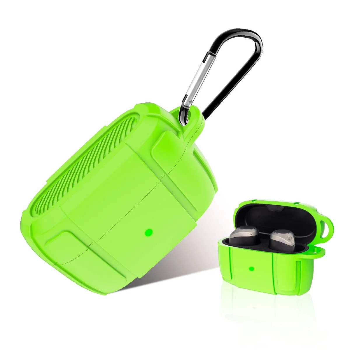 Защитный амортизирующий силиконовый чехол для Jabra Elite Active 85t True Wireless TWS Bluetooth-наушники с брелоком
Защитный амортизирующий силиконовый чехол для Jabra Elite Active 85t True Wireless TWS Bluetooth-наушники с брелоком