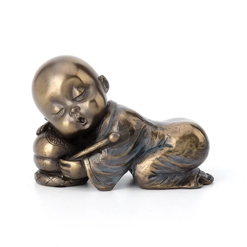 CHINESE STYLE CREATIVE CUTE LITTER MONK STATUE MEDITATE REST ART SCULPTURE RESIN CRAFTS DECORATIONS FOR HOME BIRTHDAY GIFT R3208
CHINESE STYLE CREATIVE CUTE LITTER MONK STATUE MEDITATE REST ART SCULPTURE RESIN CRAFTS DECORATIONS FOR HOME BIRTHDAY GIFT R3208