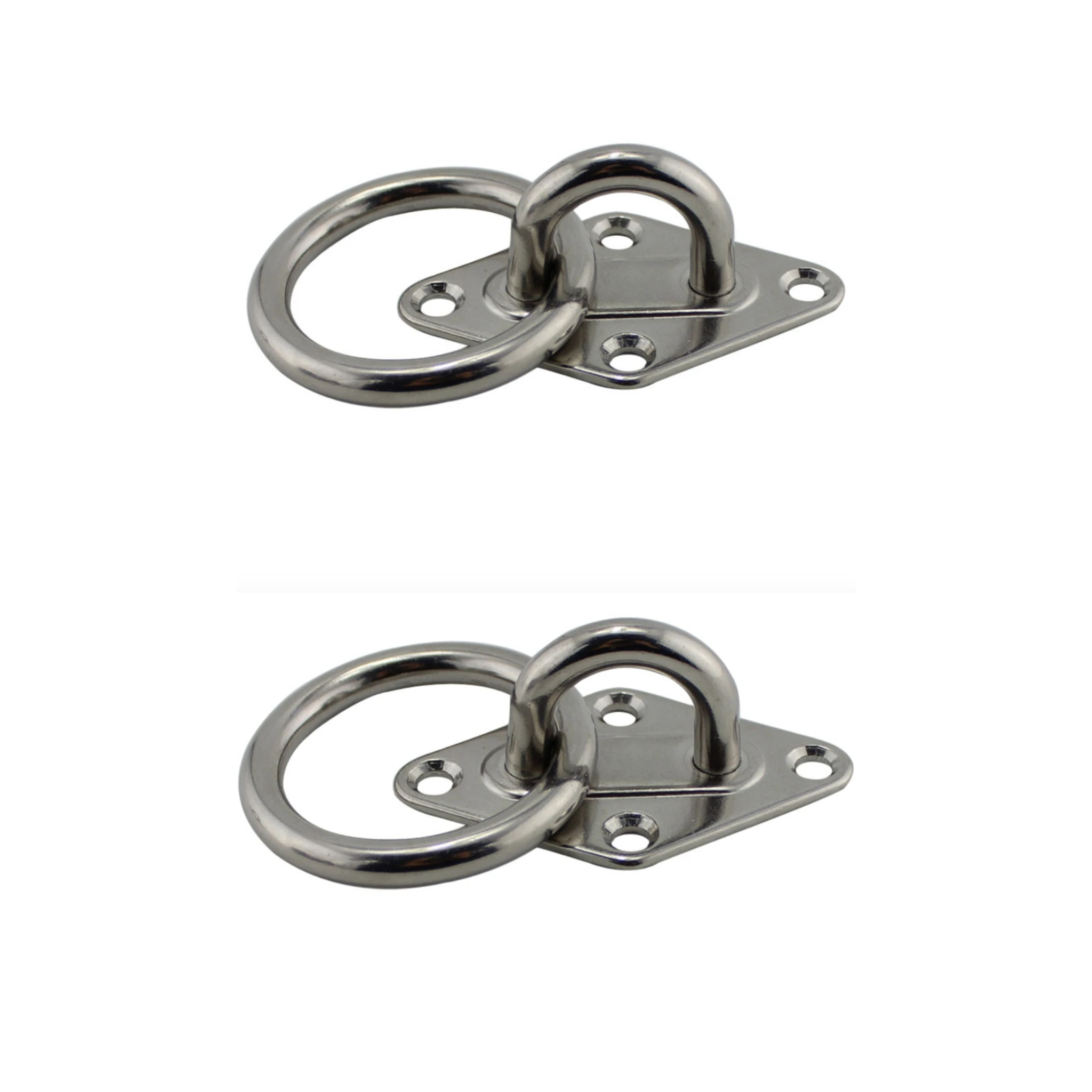 2 pcs 316 Stainless Steel 5 mm Belt ring Diamond Door Buckle Shade Sail Accessories Hanging Eye Plate
2 pcs 316 Stainless Steel 5 mm Belt ring Diamond Door Buckle Shade Sail Accessories Hanging Eye Plate