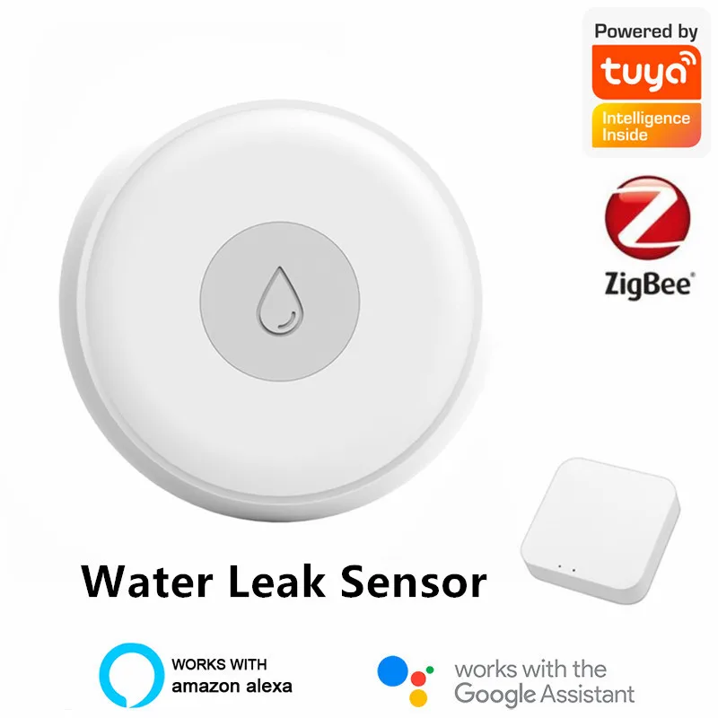 Smart Home Tuya Zigbee Water Leak Sensor Wireless Flooding Detector Water Leakage Detection Alert Water Level Overflow Alarm
Smart Home Tuya Zigbee Water Leak Sensor Wireless Flooding Detector Water Leakage Detection Alert Water Level Overflow Alarm